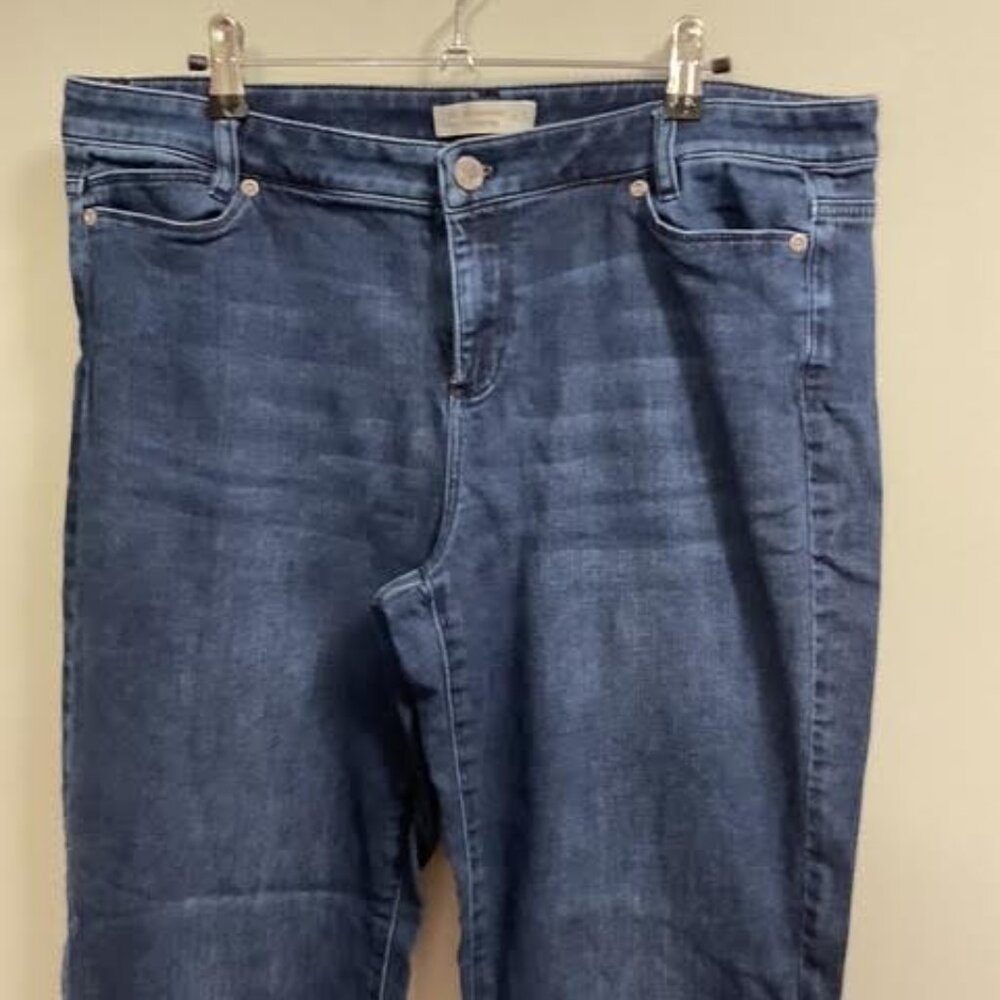 J Jill  Boyfriend Slim Staight Leg Jeans size 14